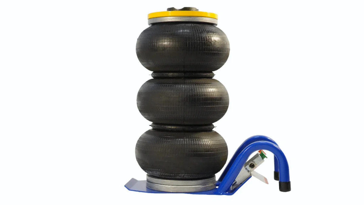 Selson HBN3 2.5 tonne hand-held air jack with three-bag design for workshops and mobile mechanics